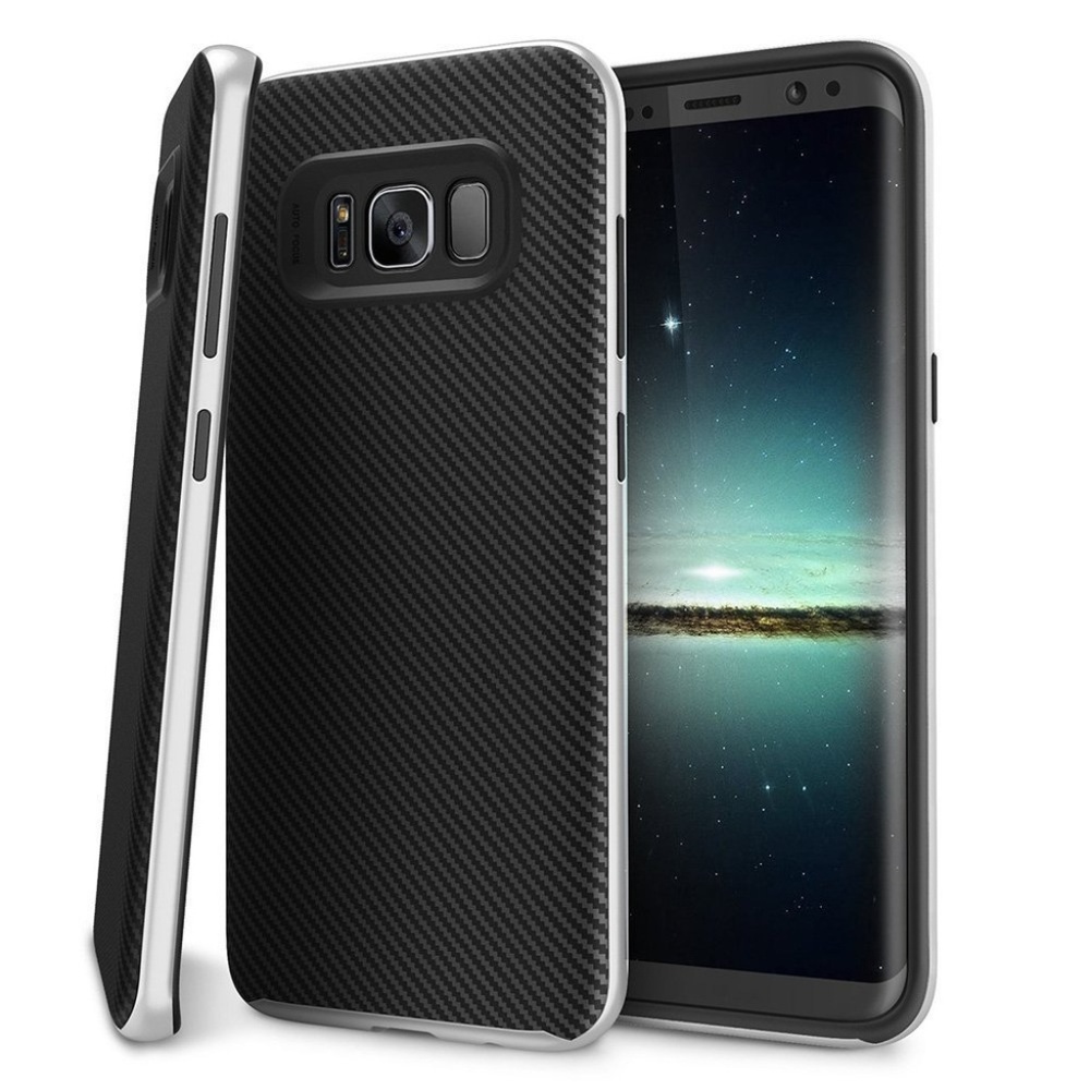 Samsung Galaxy S8 Cell Phone Case Silver